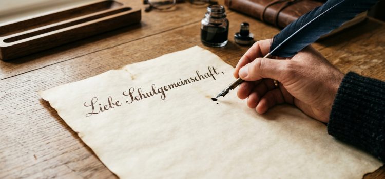 Brief des Schulleiters zum Schuljahresbeginn Brief des Schulleiters zum Schuljahresbeginn