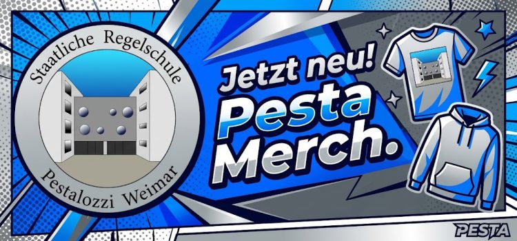 Jetzt neu! Pesta Schul-Merch